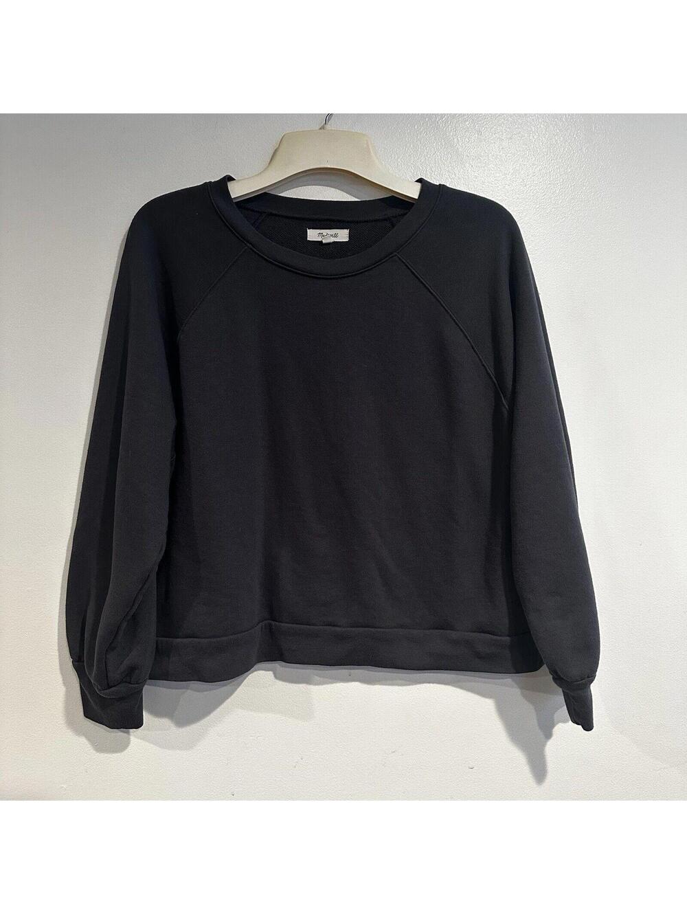 Madewell Les Femmes Modernes Boxy Sweatshirt Crew Neck Grey size Large Oversized